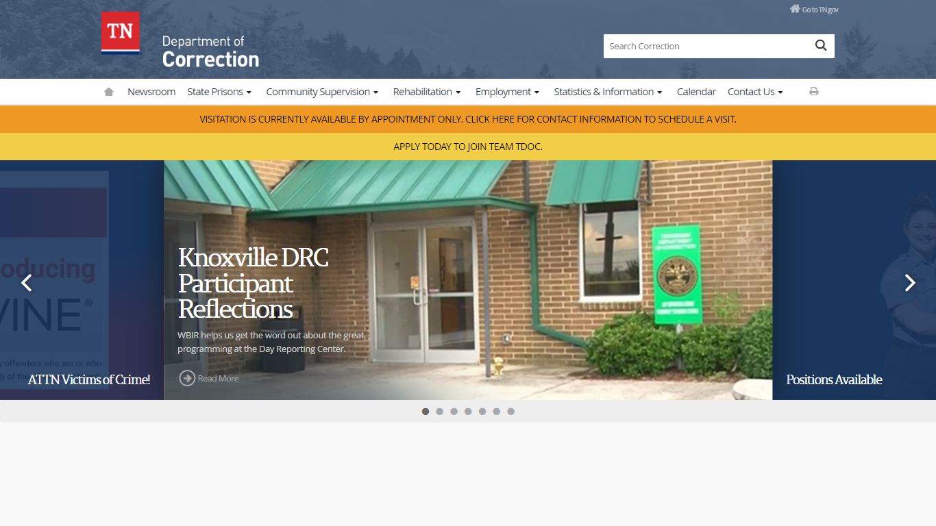 Department of Correction - TN.gov